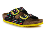 Birkenstock Arizona Rivet Logo Kids Digital Dots Black 1023399