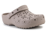 Crocs Classic Floral Cut Out Clog 210927-214 Taupe