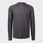 POCX19616101040 TRIČKO POC MERINO TEE LS ALLOY GREY 19616101040