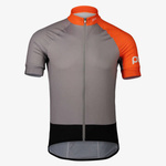 POCSS2058211-8287 POC ESSENTIAL ROAD JERSEY GRANITE GREY/ZINK ORANGE SS2058211-8287 JERSEY