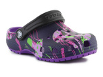 Žabky CROCS CLASSIC META SCAPE CLOG K NEON PURPLE/MULTI 208457-573