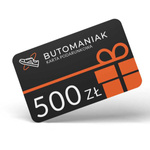 Dárková karta - Butomaniak - 500 PLN