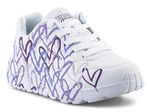 Skechers JGoldcrown: Uno Lite - Spread the Love 314064L-WLPR