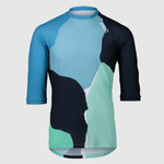 POC MTB PURE 3/4 JERSEY SPLASHES MULTI BASALT BLUE 215283-8370