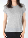 Wrangler Relaxed Tee Mid Grey W7331E537