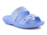 CROCS CLASSIC GLITTER SANDAL KIDS MOON JELLY 207788-5Q6