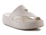 CROCS Getaway Platform Toe Loop 210834-0LH Sandstone