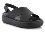 Crocs Brooklyn Luxe Cross Strap 209407-060 Black/Black