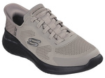 Skechers Slip-ins Bounder 2.0. Emerged 232459-TPBK Taupe Black