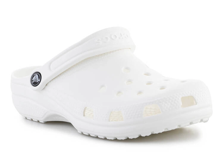 Damskie Klapki CROCS CLASSIC WHITE 10001-100