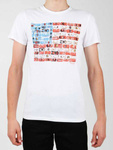 Wrangler S/S Modern Flag Tee W7A45FK12