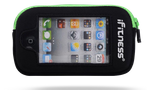iFitness iPhone Pocket OA ADP03 BLK/GREEN IFIT-0200