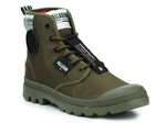 Boty Palladium Lite Overlab Dark Olive Lifestyle 76639-307-M