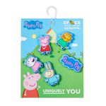 CROCS JIBBITZ PEPPA PIG 5 PACK 10010008