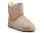 BearPaw Mia Youth 2062Y Pewter Distressed Shoes